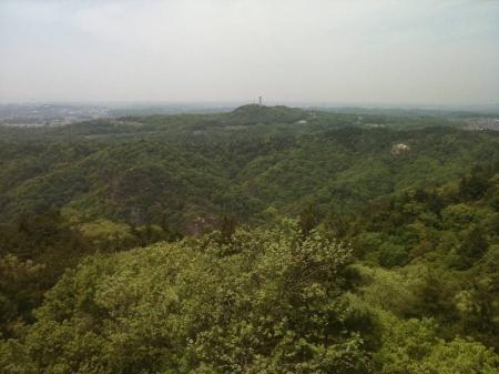 菊水山からの展望は抜群