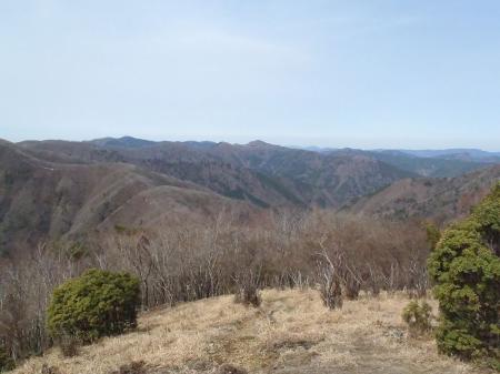 護摩壇山方面。護摩壇山スカイタワーも見える