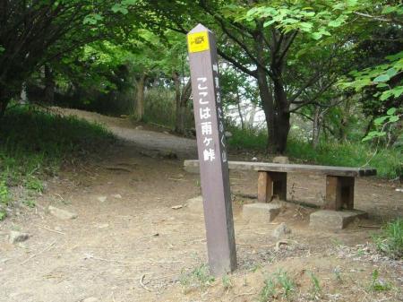 雨ヶ峠に到着。東お多福山との分岐ともなっている。ここから一旦下って七曲りの登りがキツかった