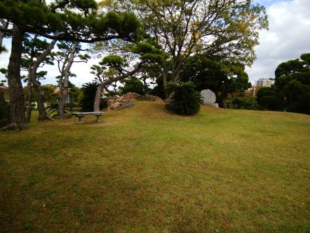 登ると広くなった丘の上という感じ