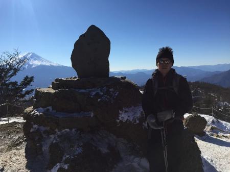 三つ峠山頂に到着
