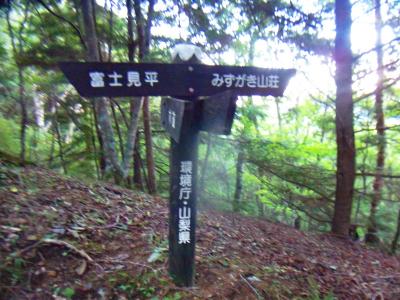 とりあえず富士見平を目指す