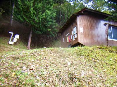 七ツ石小屋かな。開いてたけどスルーした
