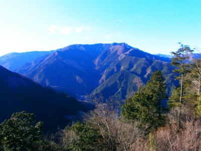 途中で少し高い山が見えたんだけど何の山かわからない。あとで地図で調べてみたけどこの付近は山がたくさんあるのでわからなかった