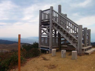 四国山の展望台