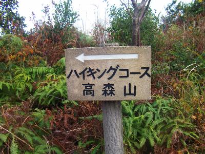 いたるところに道標があるので迷うことはないね