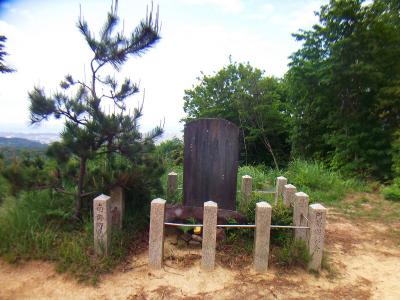 お菊山山頂(332.8m)に到着