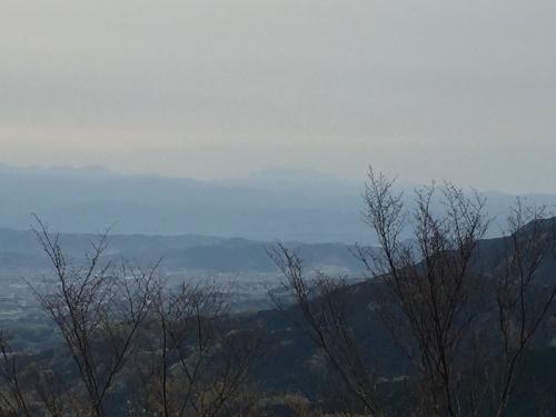大峰山脈、八経ヶ岳もばっちり
