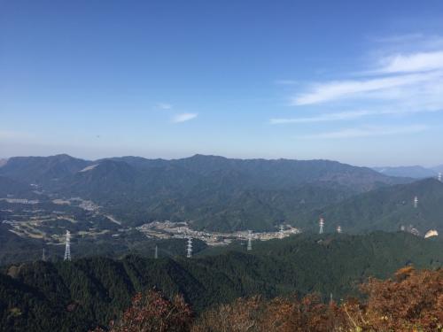 鈴鹿山脈方面